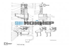 2-006-80-3580 Узел клеевой QM KDX6-900 T1,2 HOMAG