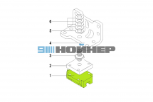 2914A0392 Подшипник линейный SHS-25 CSSG BIESSE SELCO