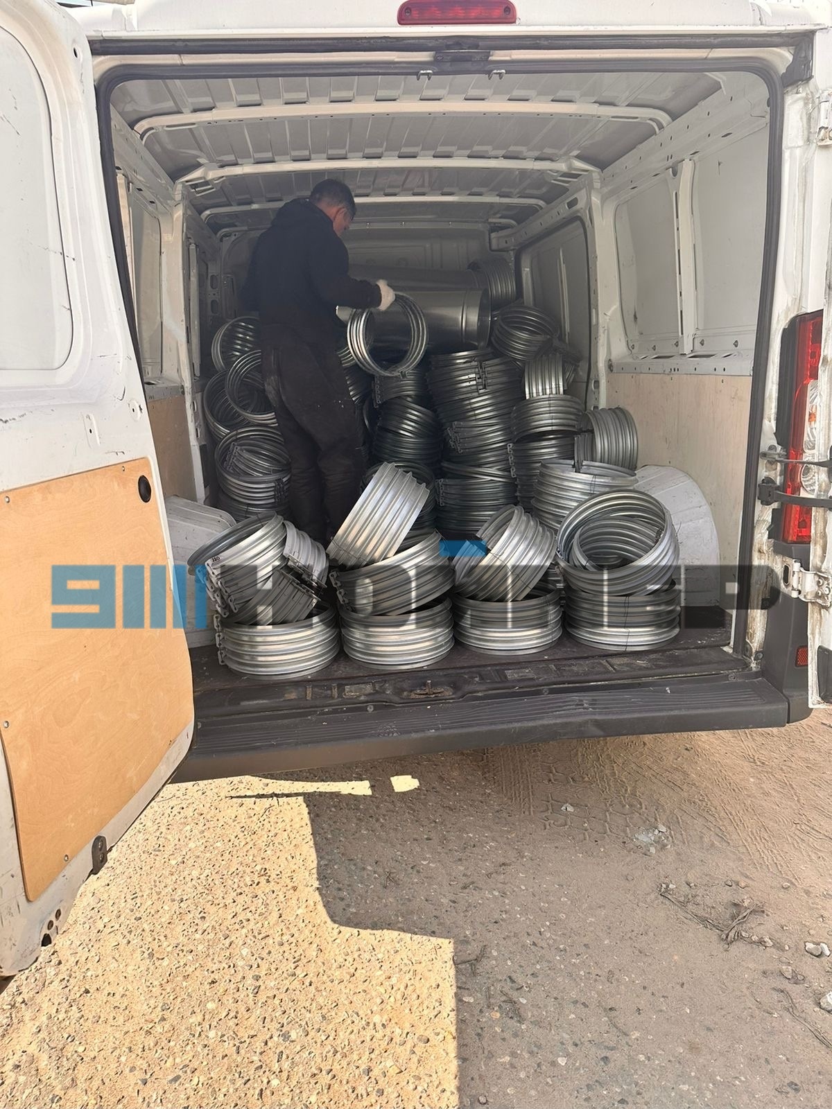 Бандажи из оцинкованной стали для воздуховодов