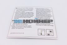 Инструкция для литиевого аккумулятора CR14250SE(3V) 2