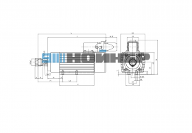 4-075-01-0588 AC-Электродвигатель 0,35KW 400V 200HZ HOMAG