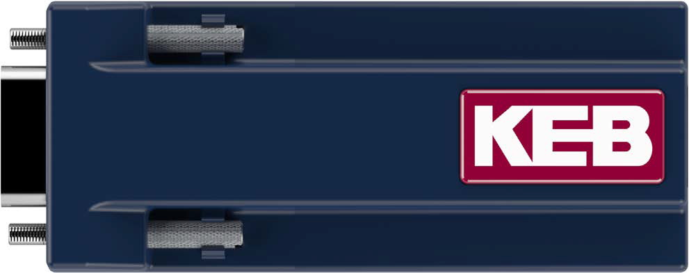 0058060-0040 USB-конвертер KEB вид сверху