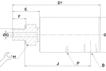 1005-020-038 Ротационное соединение DEUBLIN чертеж
