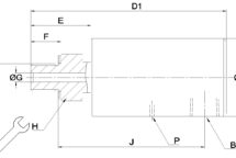 1005-020-019 Ротационное соединение DEUBLIN чертеж