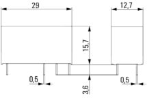 4058630000 Реле RCL424730 WEIDMULLER чертеж
