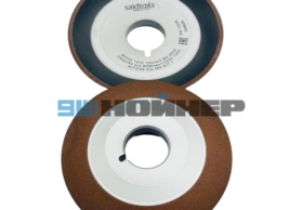 Круг заточной WOOD 12V2 100x3x3 ØH25CH T=11 E=8 Dia 064 R17.1 SAIDTOOLS