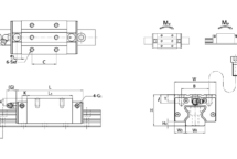 Каретки MSR LS чертеж